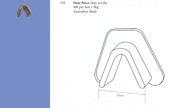 Plastic Fabrication | Cnc Laser Cutting | Gold Coast | Plastics Online | 155 Nose Piece