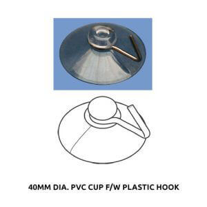 Plastic Fabrication | Cnc Laser Cutting | Gold Coast | Plastics Online | 40mm Dia. Pvc Cup Fw Plastic Hook