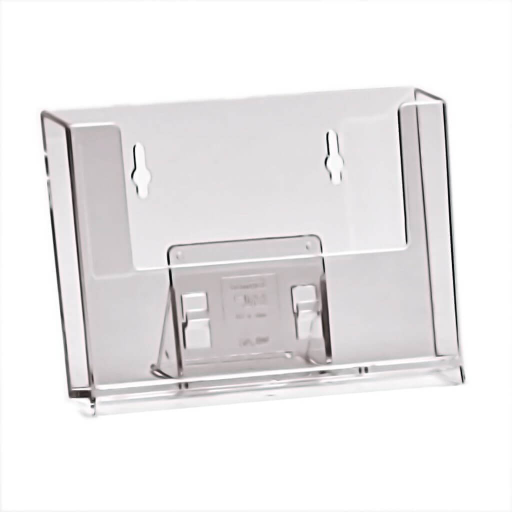 A6 Landscape 1 pocket With AB1 Bracket - Perspex Online